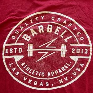 Barbell Apparel Athletic Shirt (Mens)